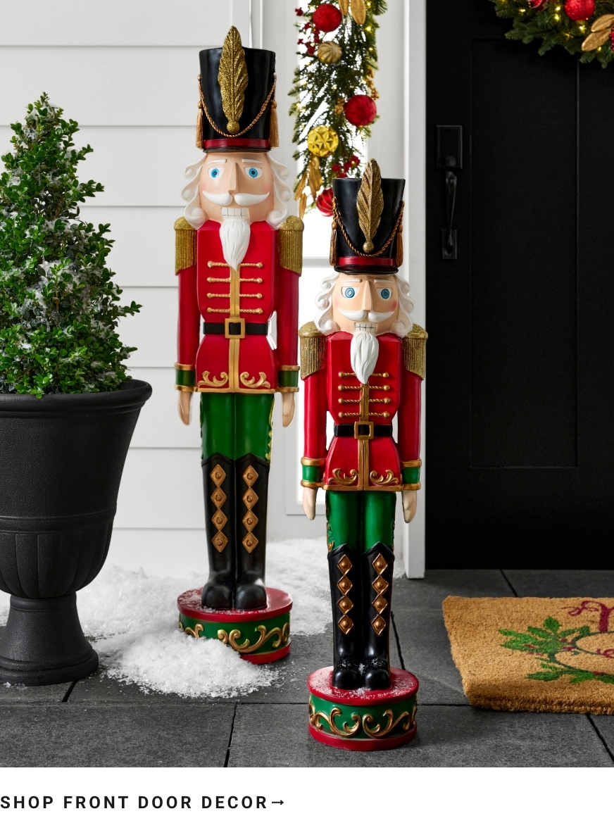 Shop Front Door Decor