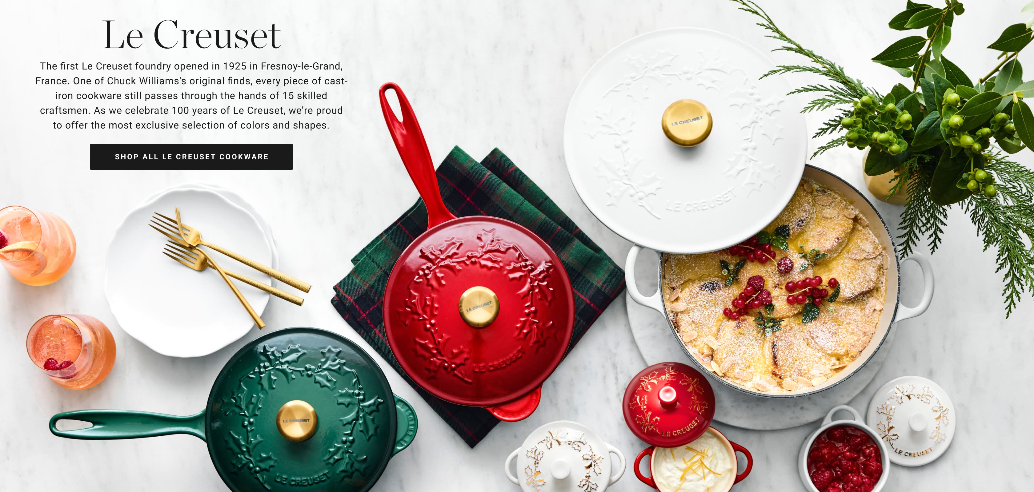 Shop All Le Creuset Cookware