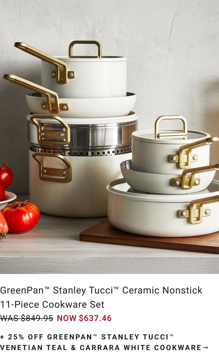 Shop Greenpan™ Stanley Tucci™ Cookware