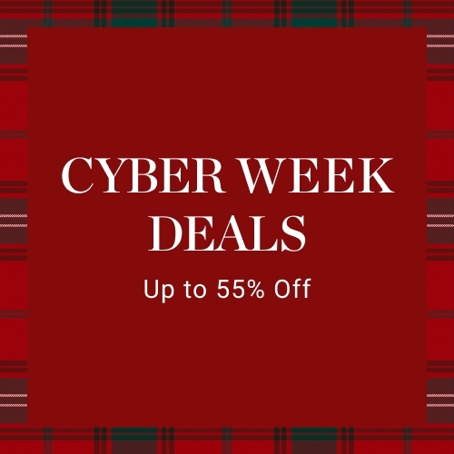 Cyber Week Deals - Up to 55% Off