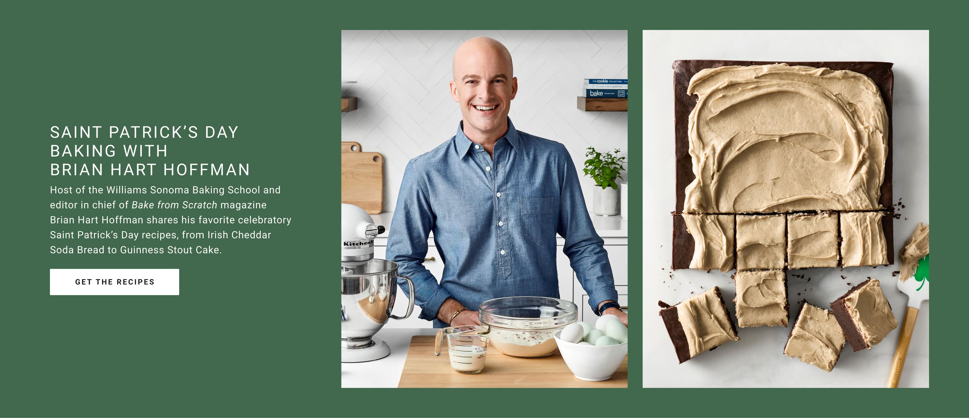 Bake from Scratch St. Patrick's Day Menu