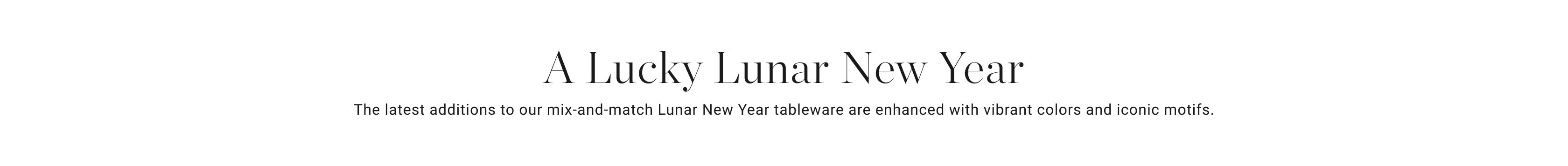 A Lucky Lunar New Year