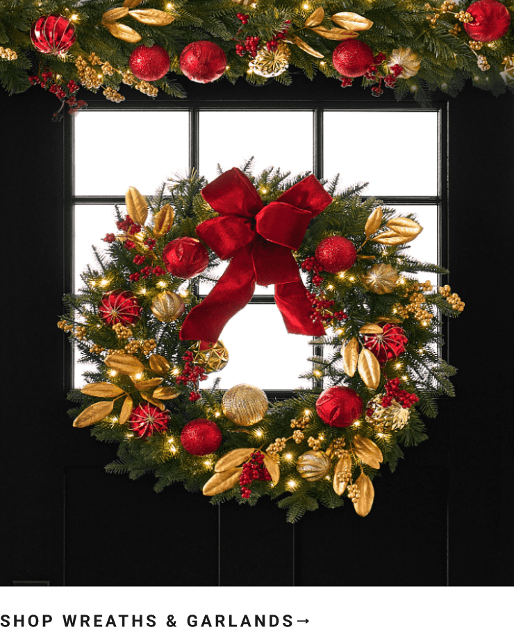 Shop Wreaths & Garlands