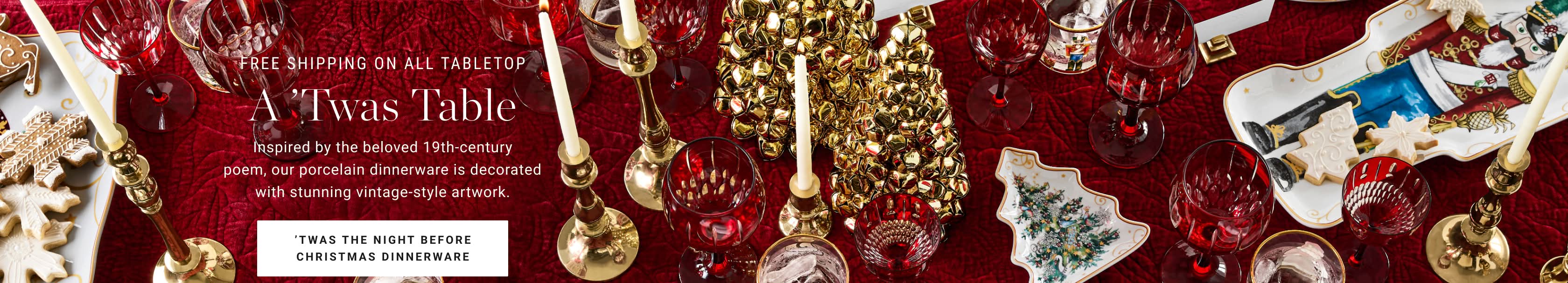 Shop 'Twas Dinnerware