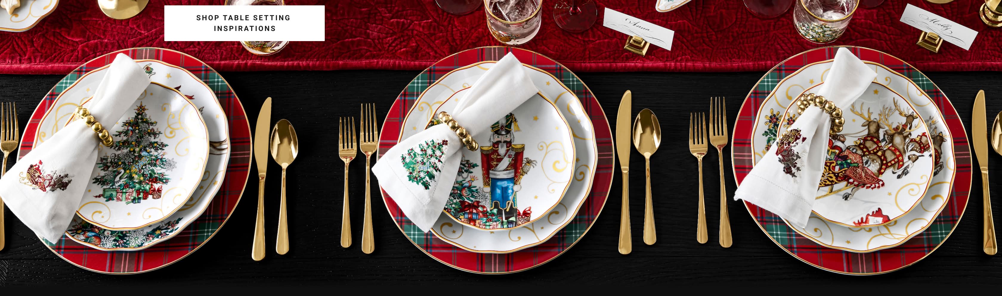 Shop Table Setting Inspiration