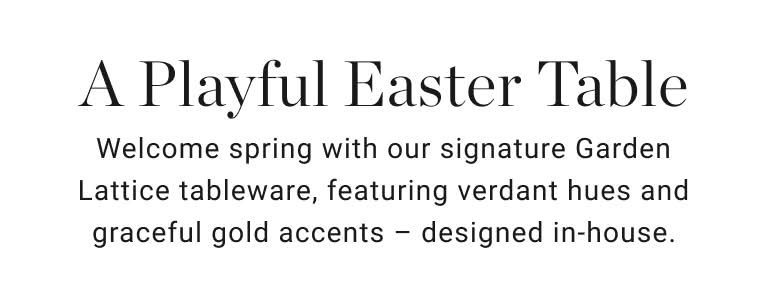 A Playful Easter Table