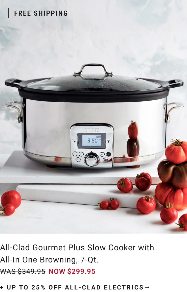 Shop All-Clad Electrics Shop All-Clad Electrics