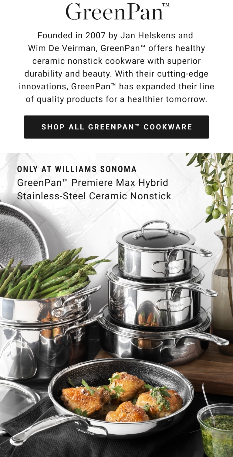 GreenPan Cookware & Pots | Williams Sonoma