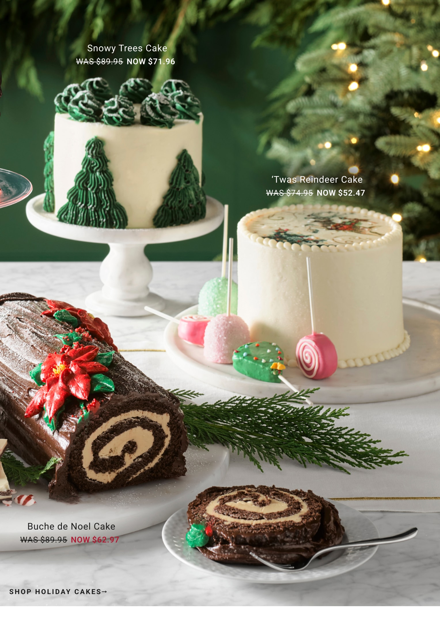 Shop Holiday Cakes Shop Holiday Cakes