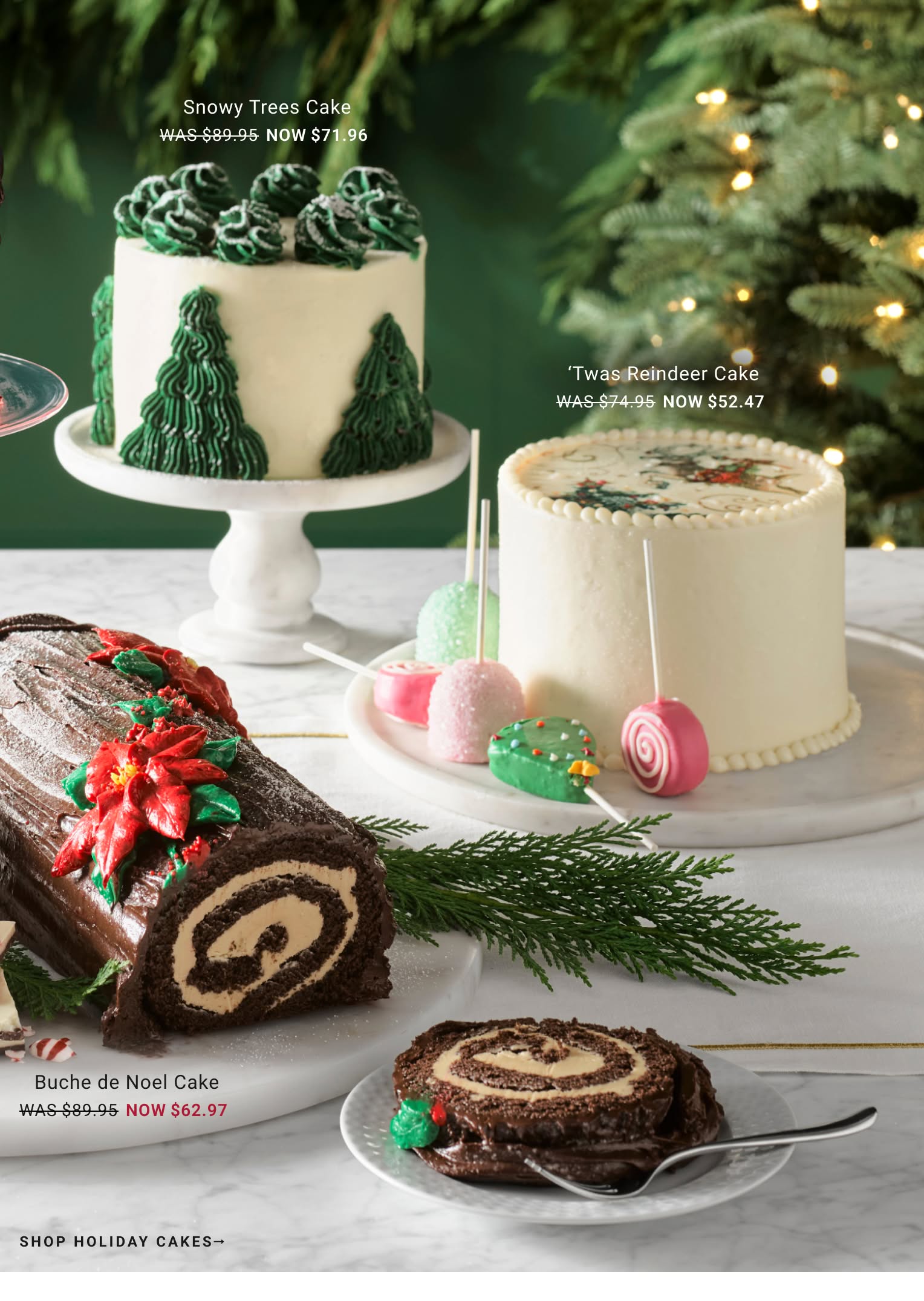 Shop Holiday Cakes Shop Holiday Cakes
