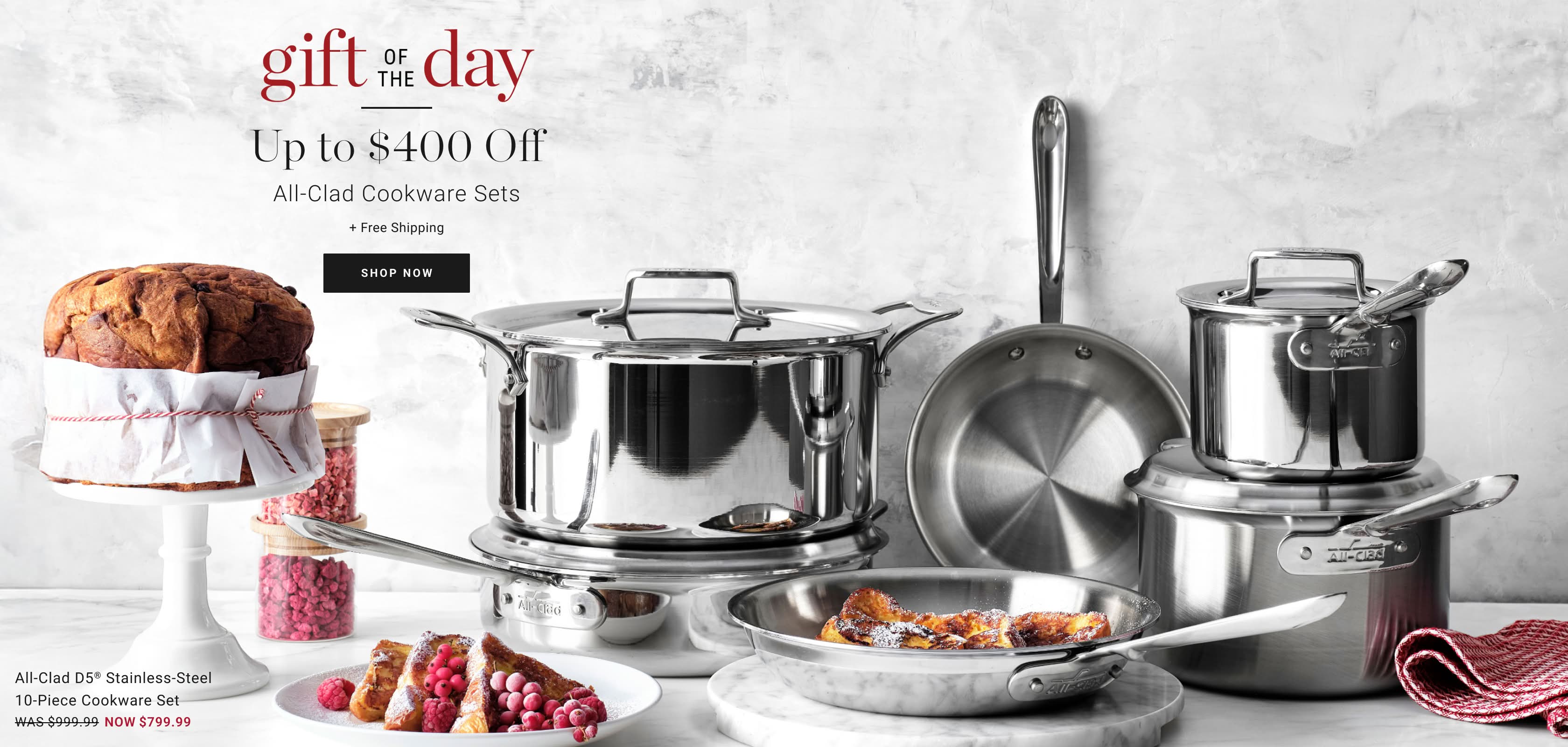 Shop All-Clad Cookware Shop All-Clad Cookware