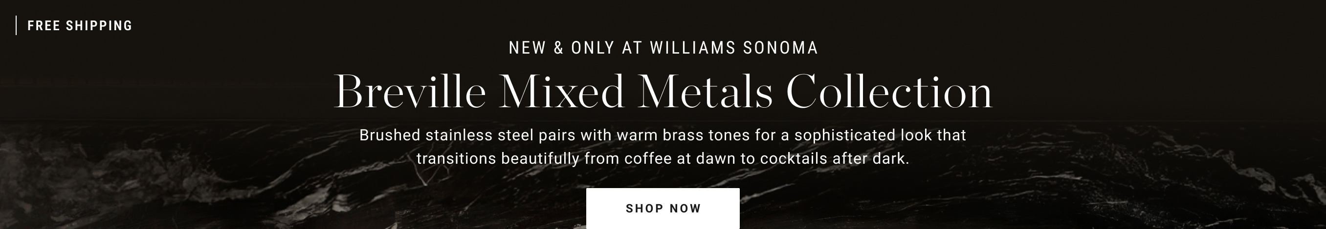 The Breville Mixed Metals Collection