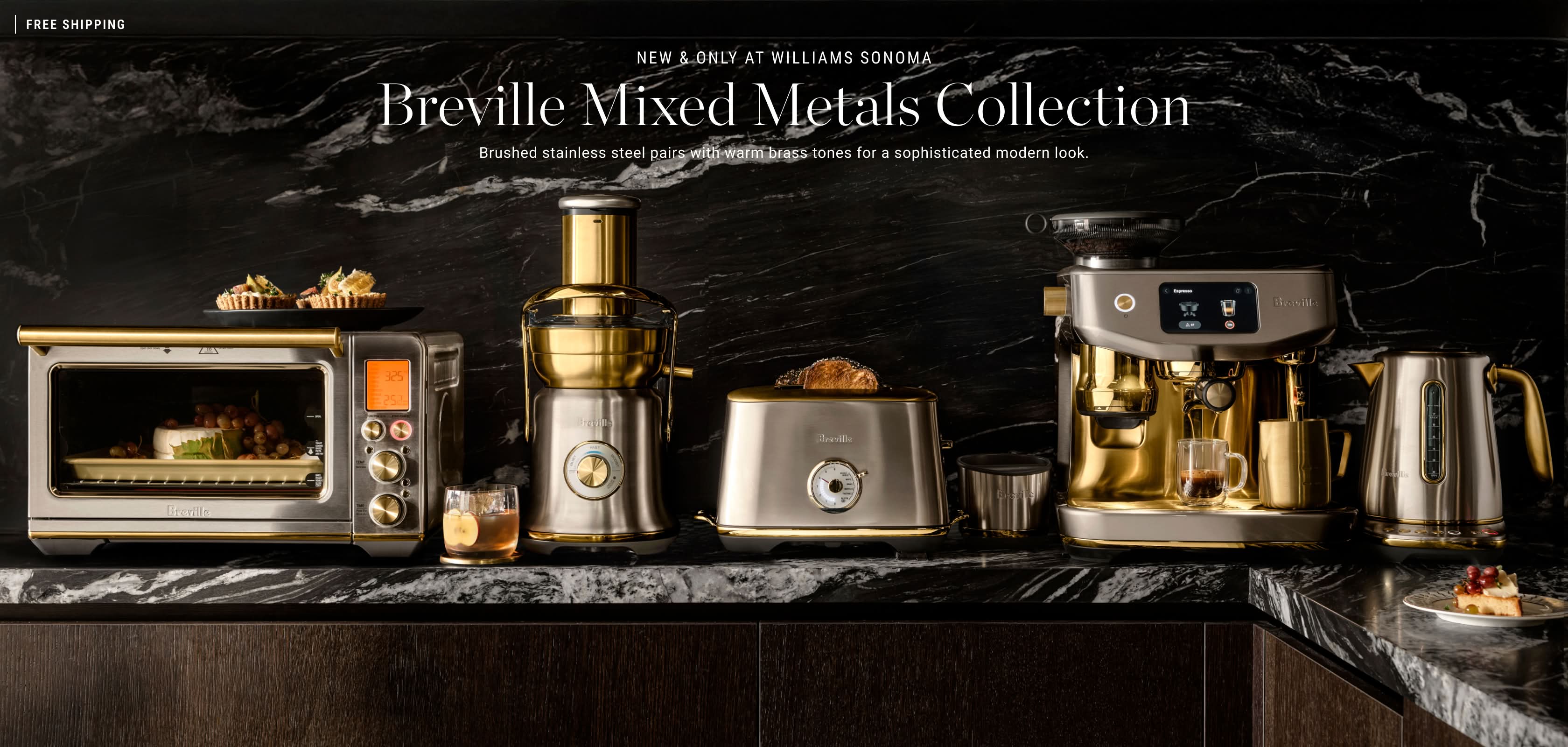 Breville Mixed Metals Collection