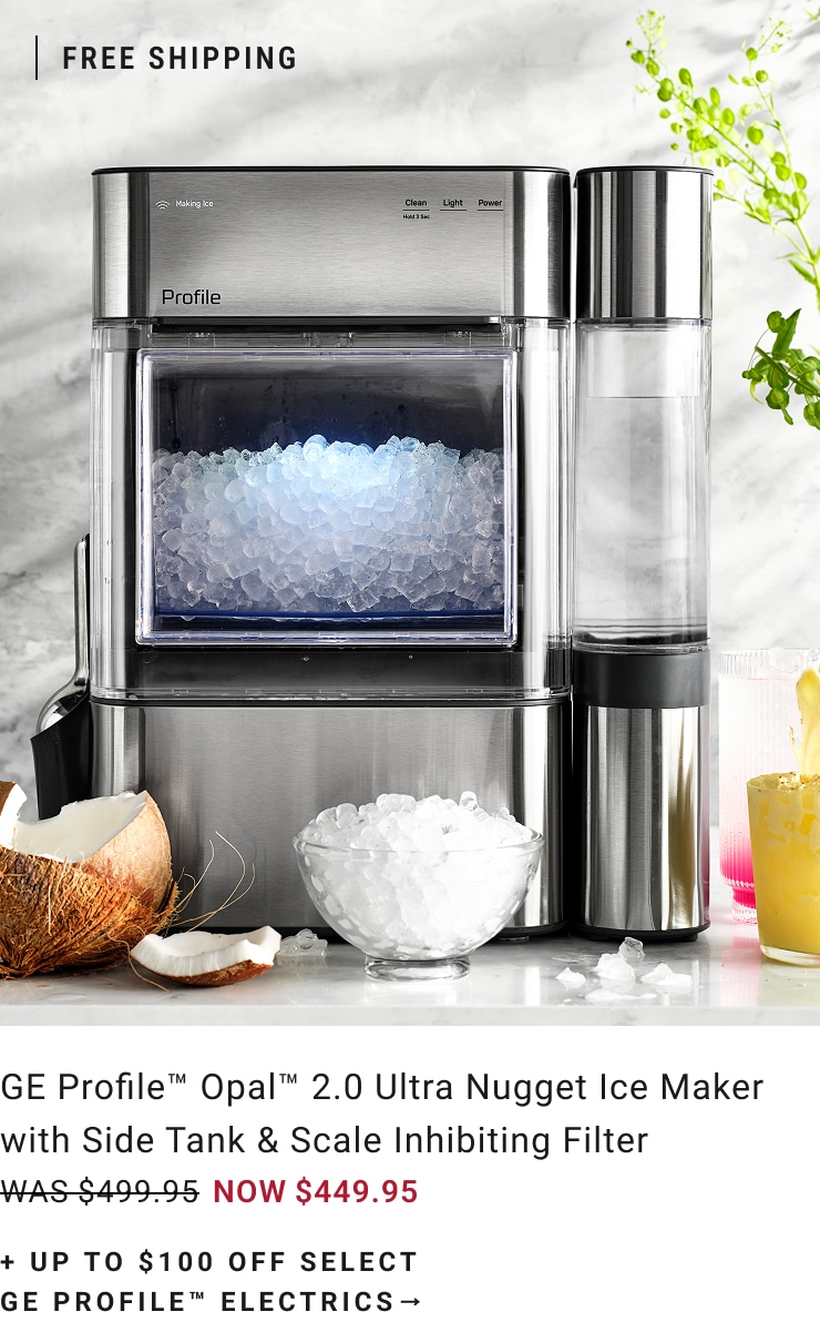 Shop GE Profile Opal 2.0 Nugget Ice Maker Shop GE Profile Opal 2.0 Nugget Ice Maker