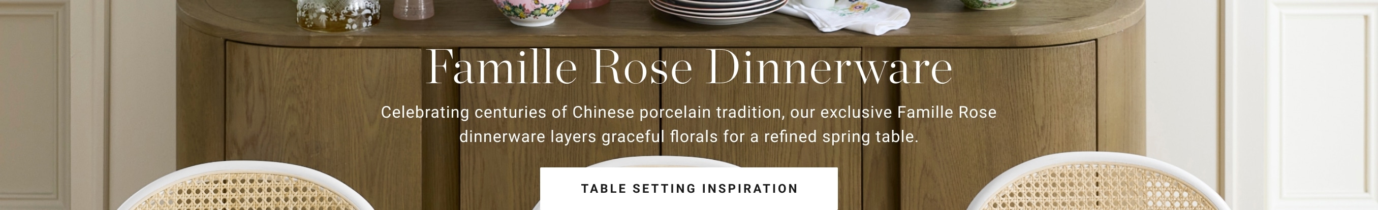 Shop Famille Rose Dinnerware