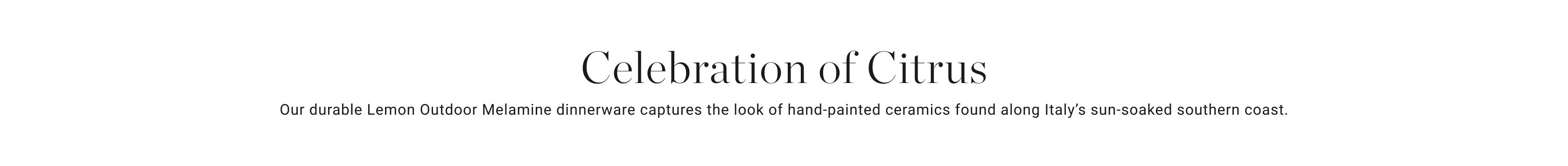 Celebration of Citrus