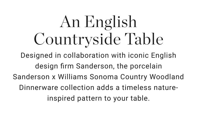 An English Countryside Table