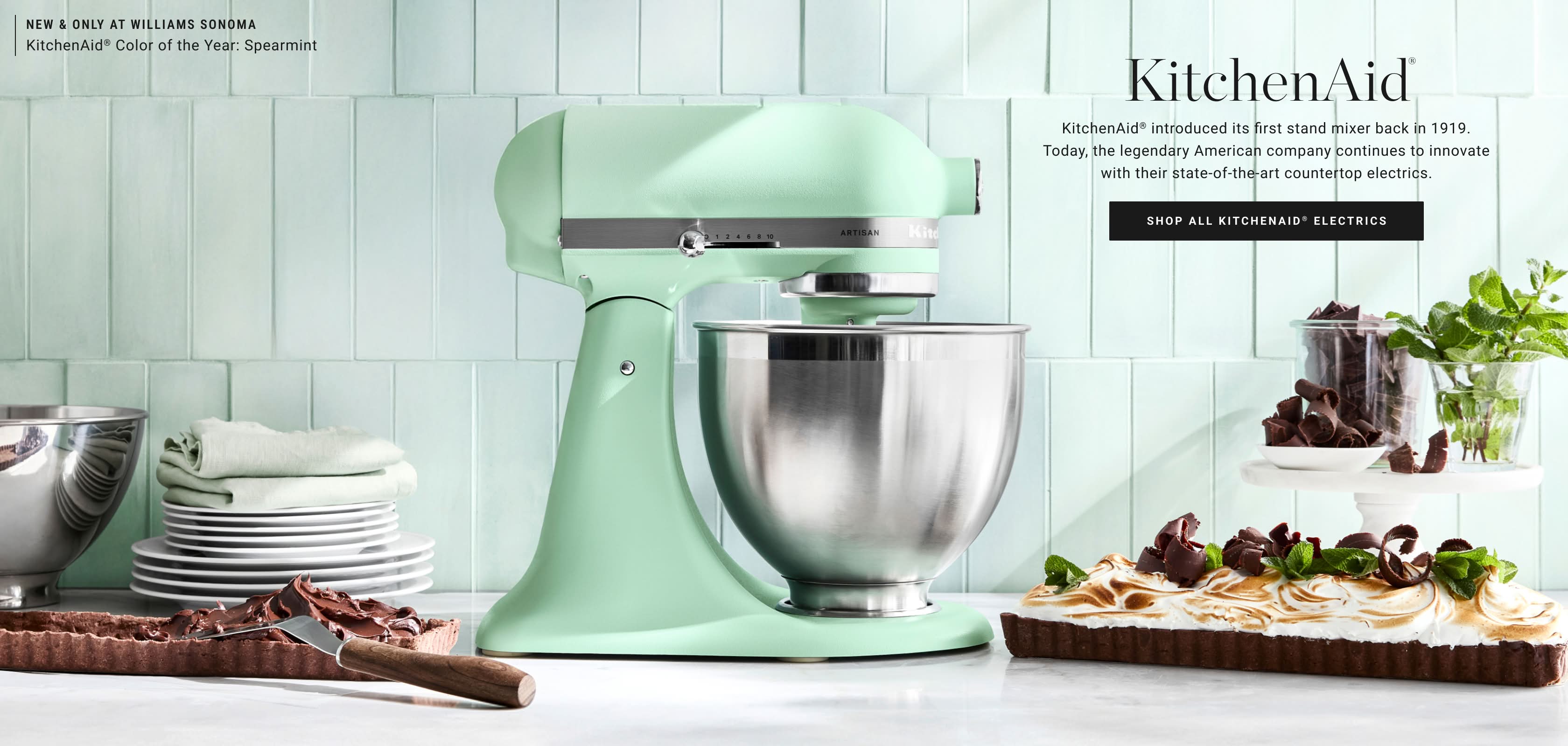 Shop All KitchenAid&reg; Electrics 