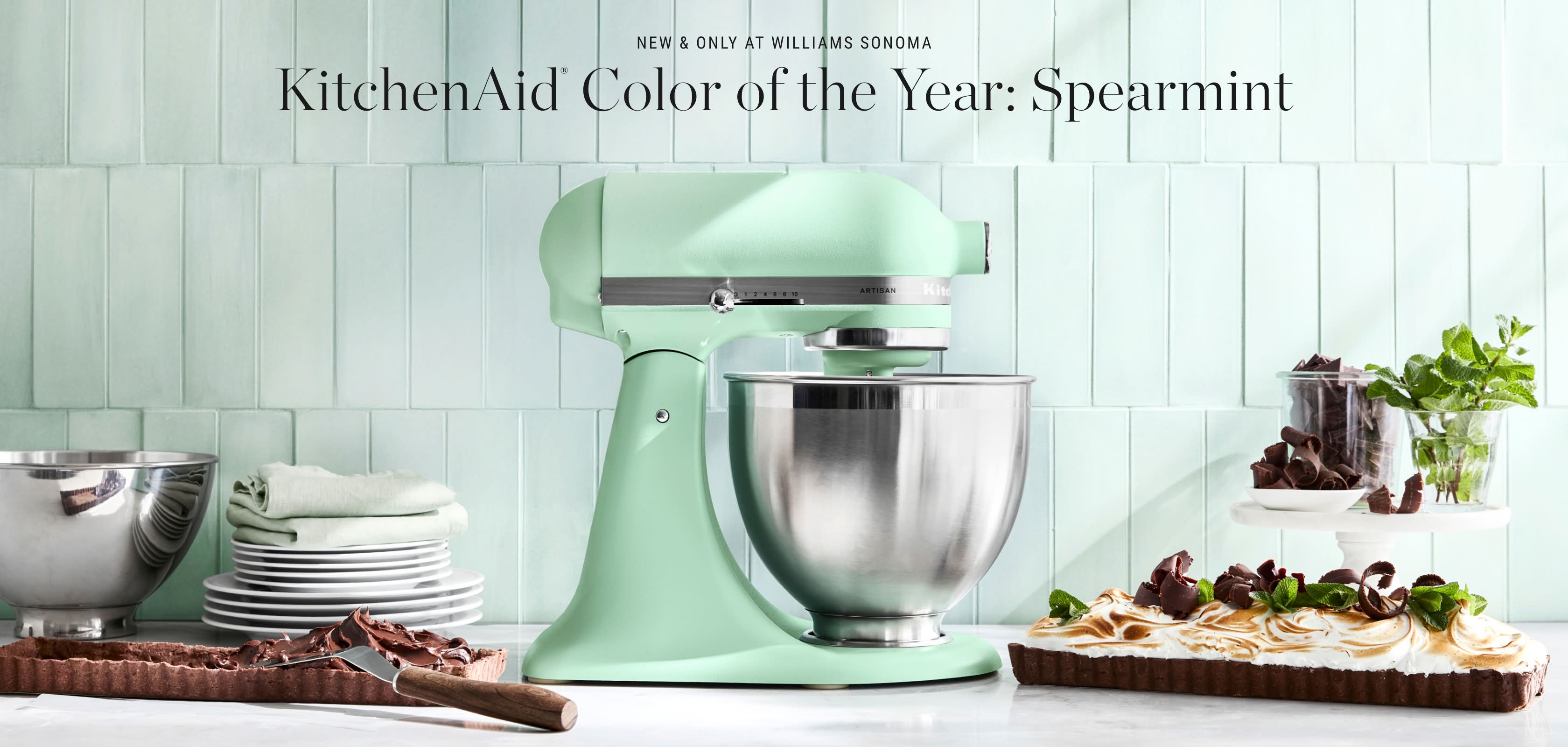 KitchenAid&reg; Color of the Year: Spearmint