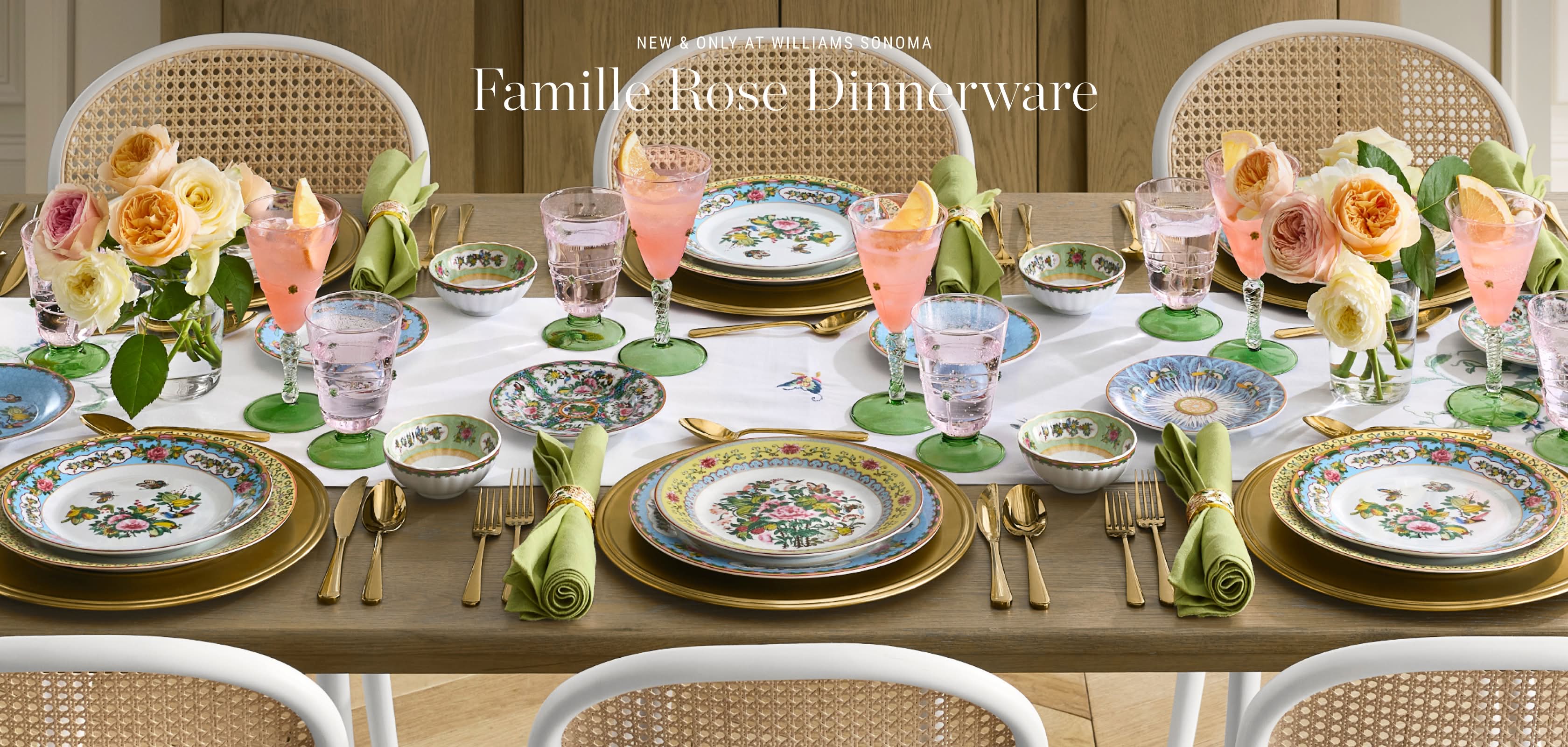 Famille Rose Dinnerware