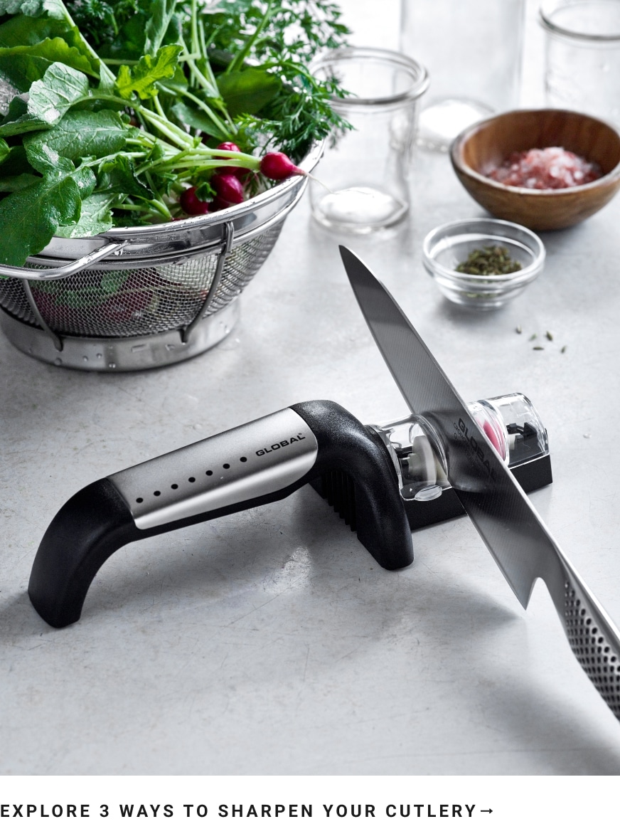 Explore 3 Ways to Sharpen Your Cutlery