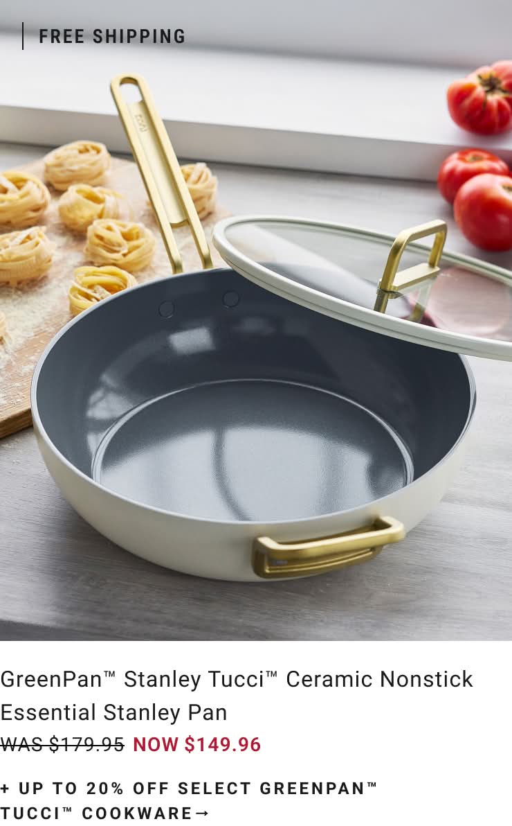Shop Greenpan™ Stanley Tucci™ Cookware