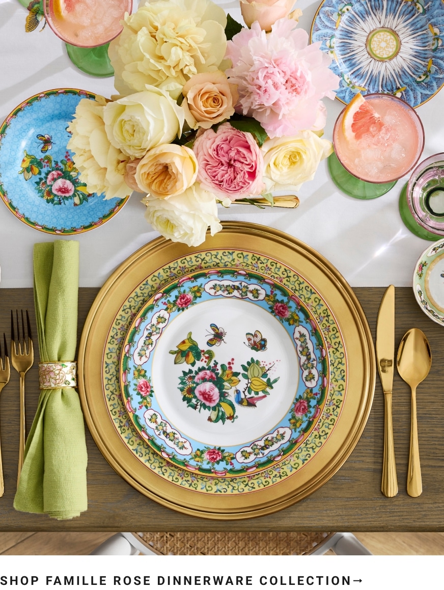 Shop Famille Rose Dinnerware Collection