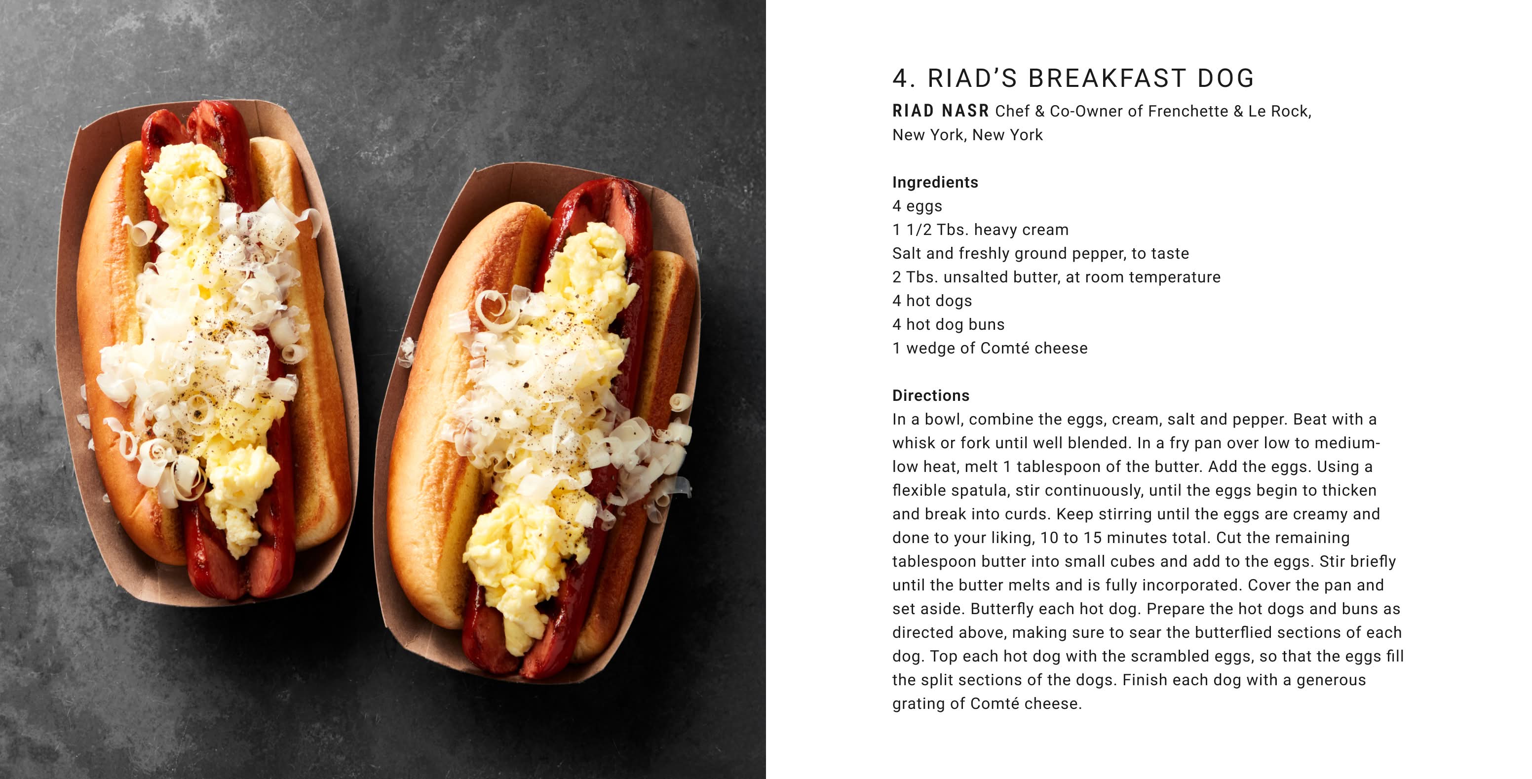 Riad's Breakfast Dog