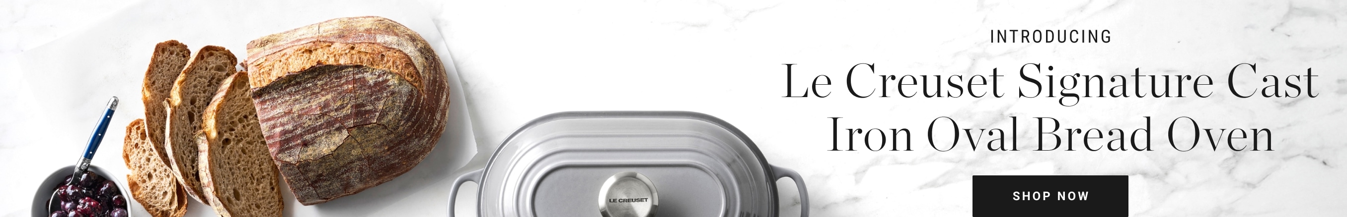 Le Creuset Signature Cast Iron Oval Bread Oven