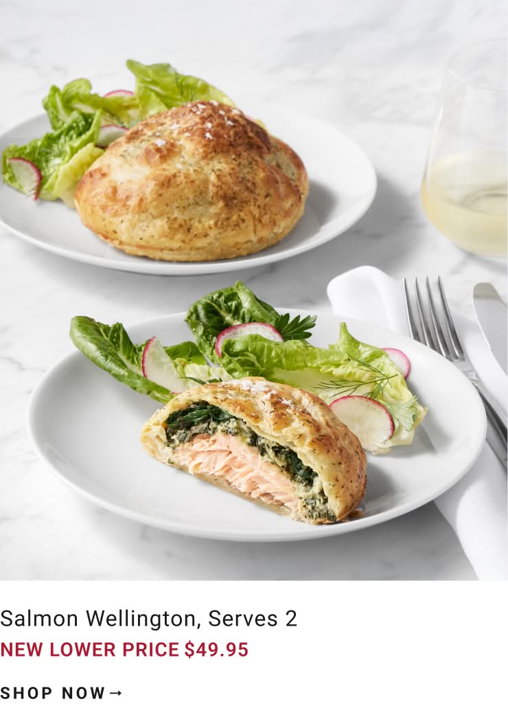 Shop Salmon Wellington, Serves 2
