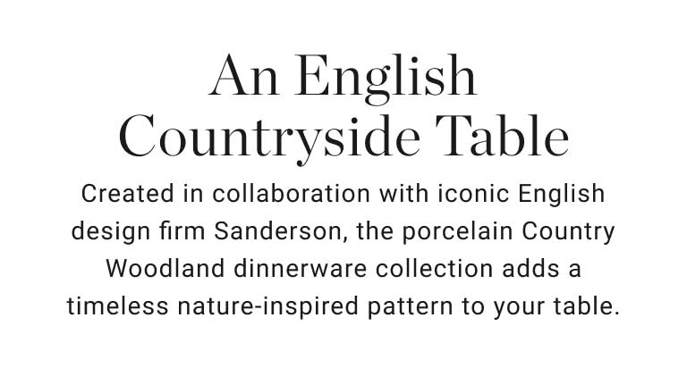 An English Countryside Table