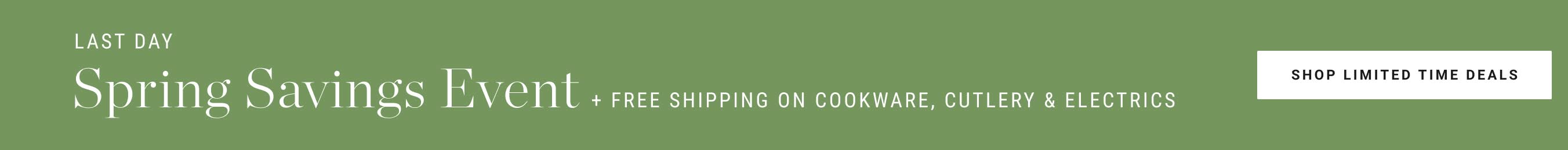 Shop Spring Savings Event Shop Spring Savings Event