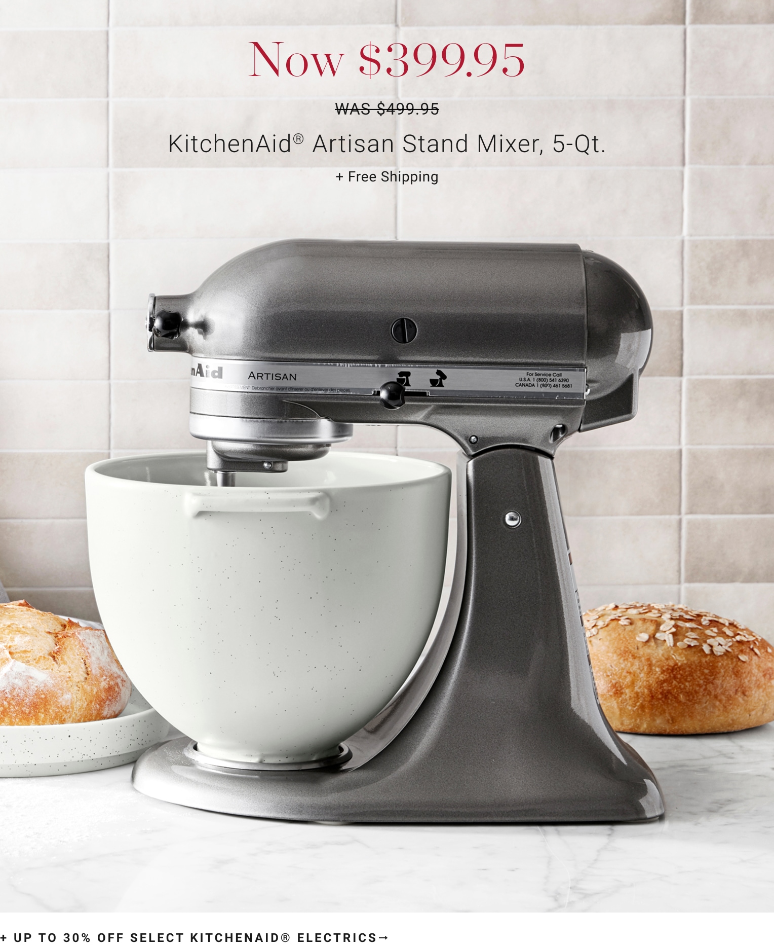Shop KitchenAid® Stand Mixers & Attachments
