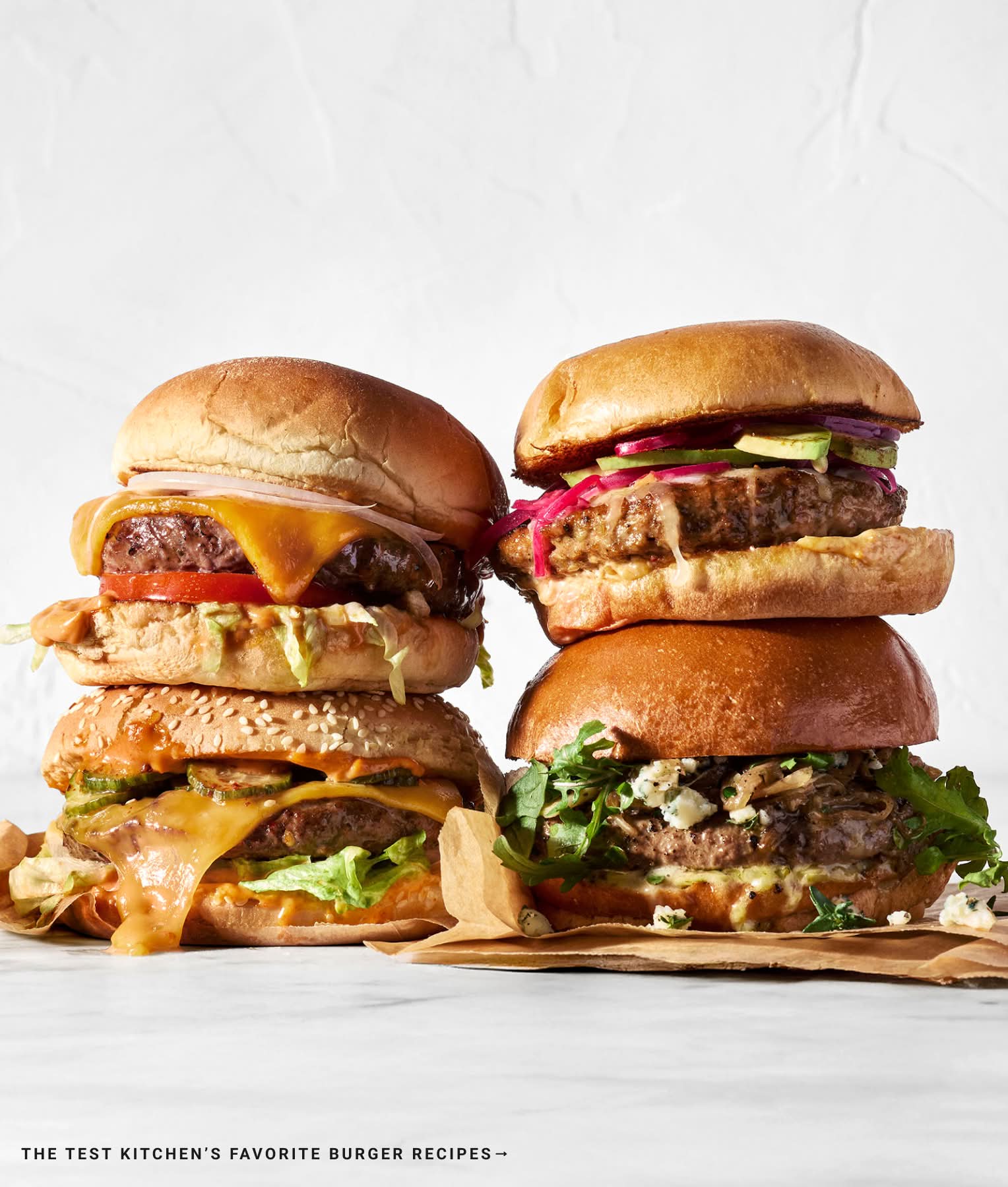 The Test Kitchen's Favorite Burger Recipes