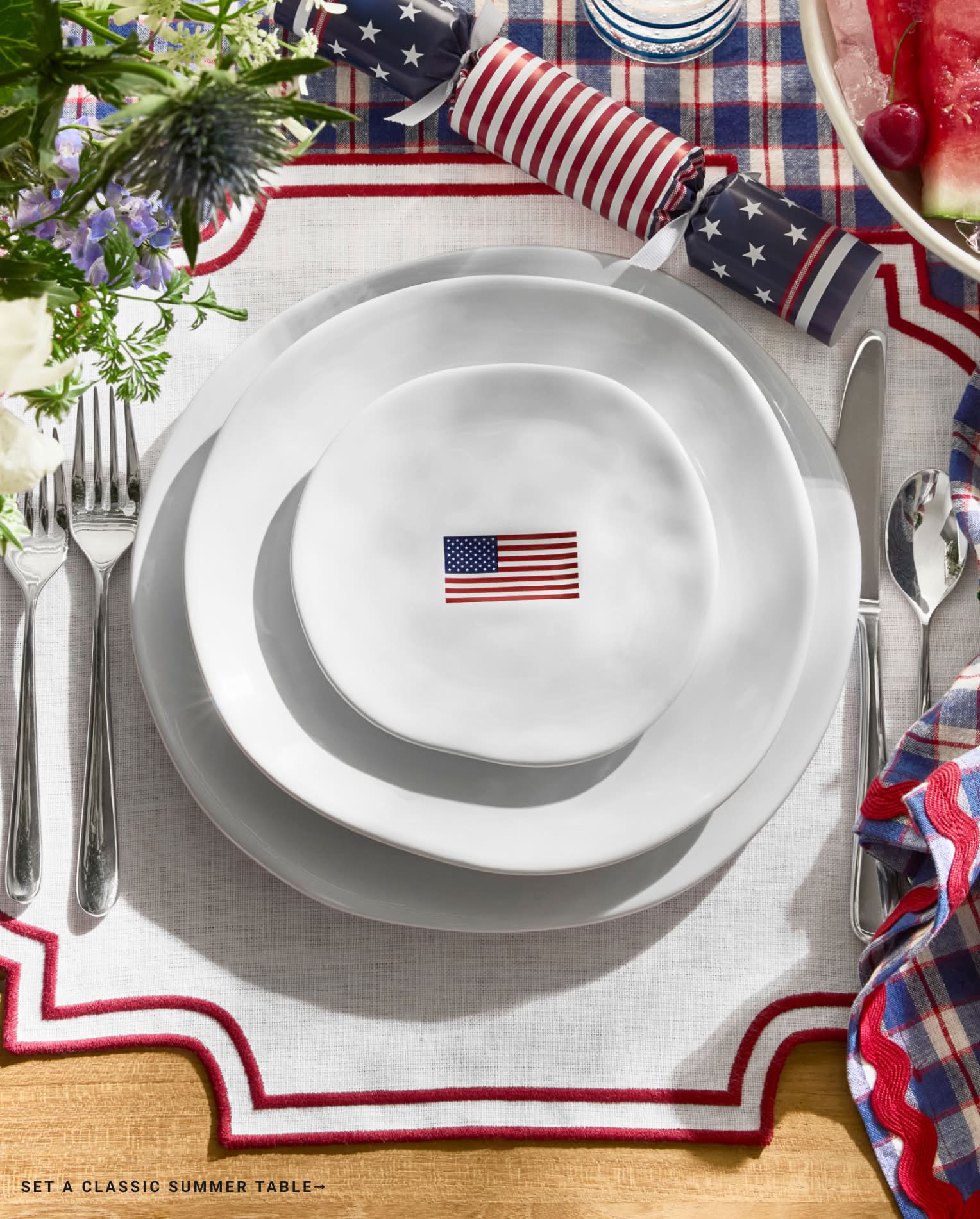 Set a Classic Summer Table