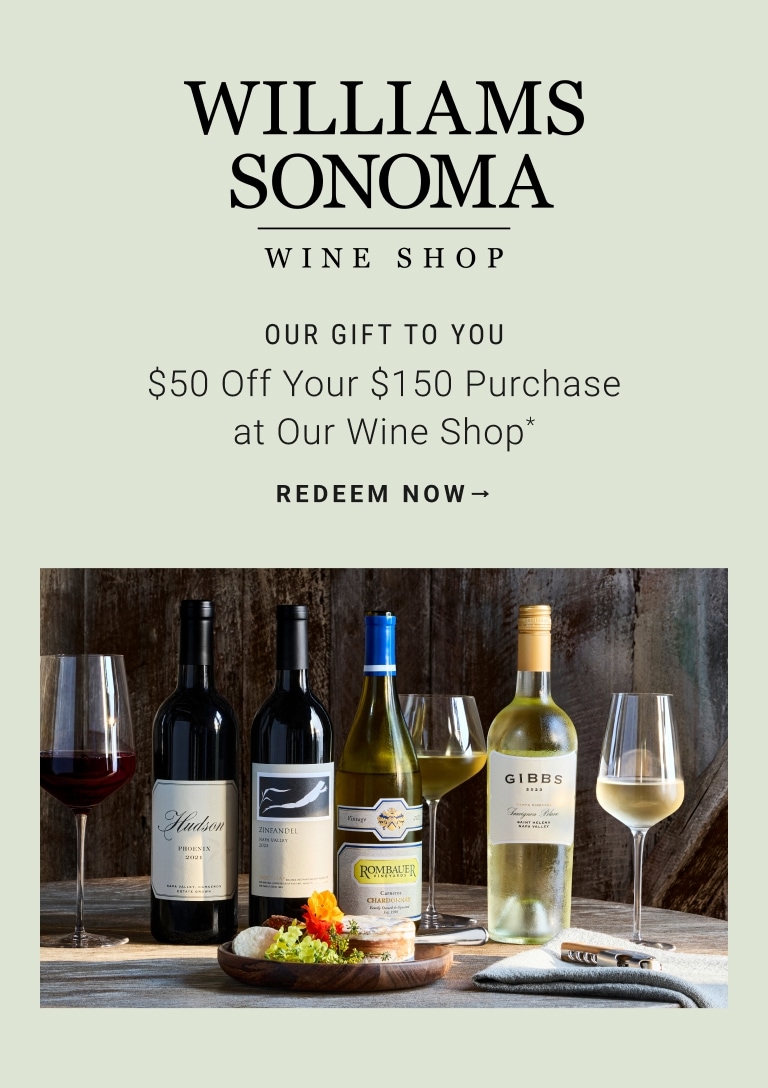 Williams Sonoma Wine Shop