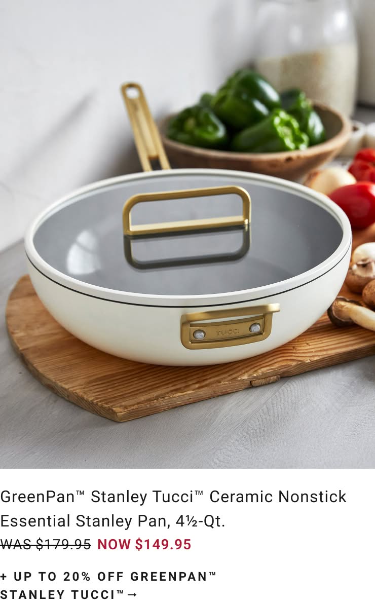 Shop Greenpan™ Stanley Tucci™ Cookware