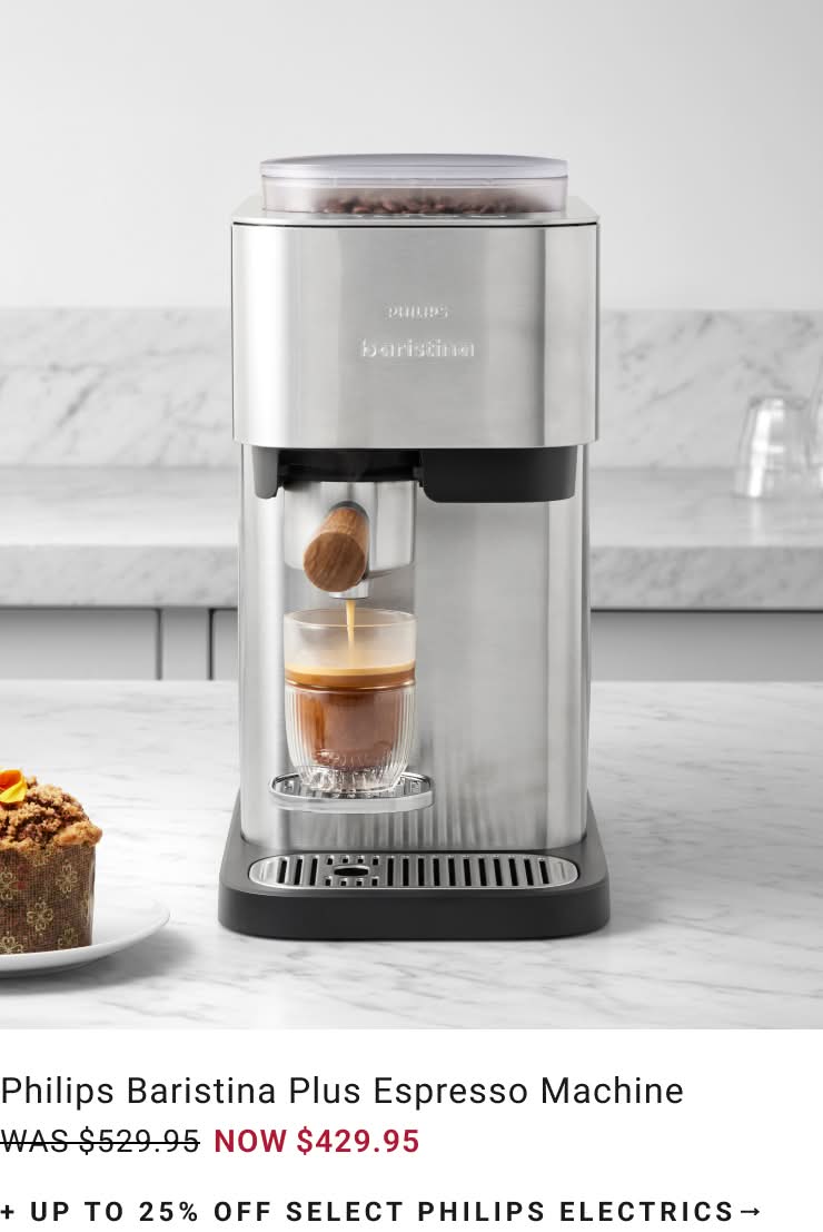 Shop Philips Baristina Plus Espresso Machine