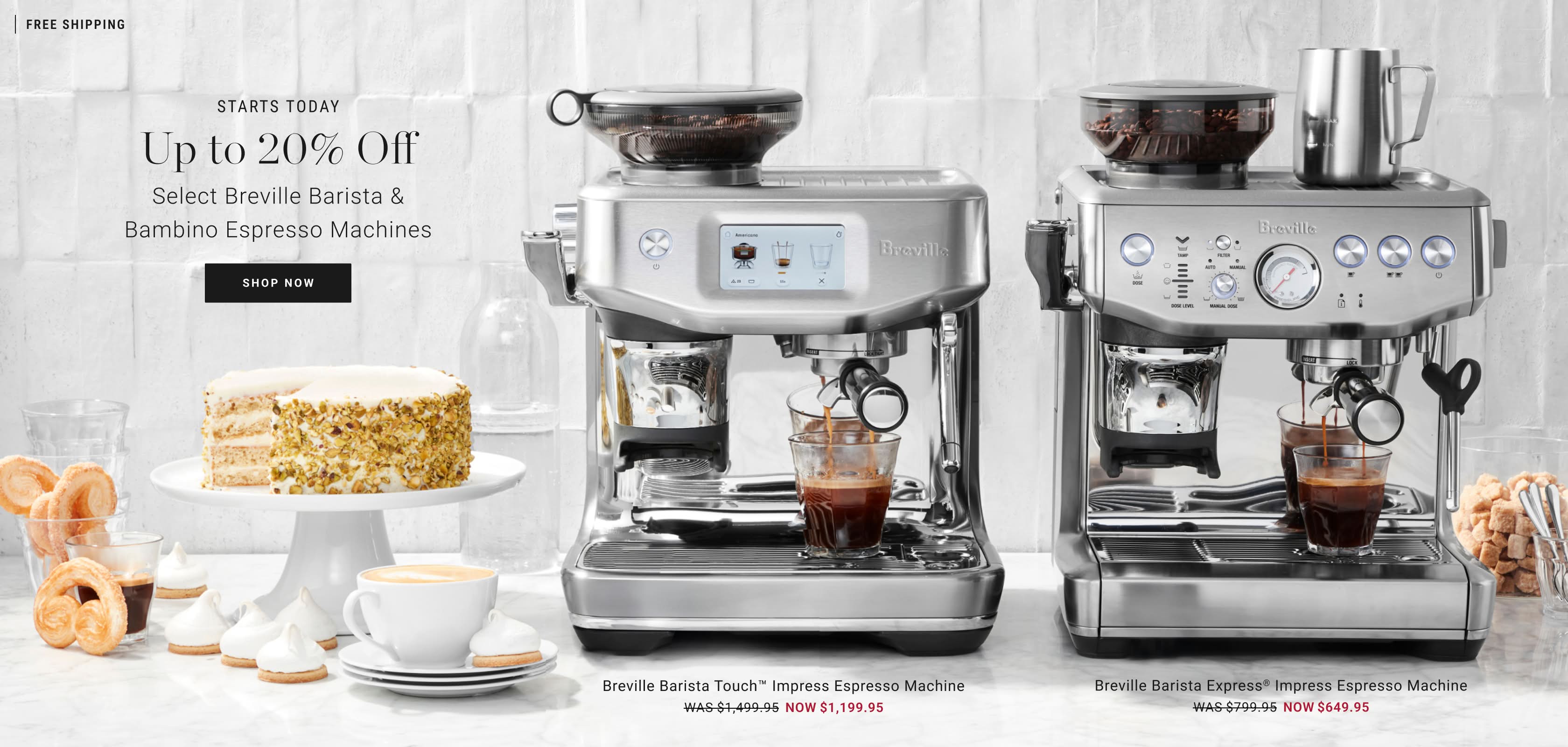 Shop Breville Espresso Machines