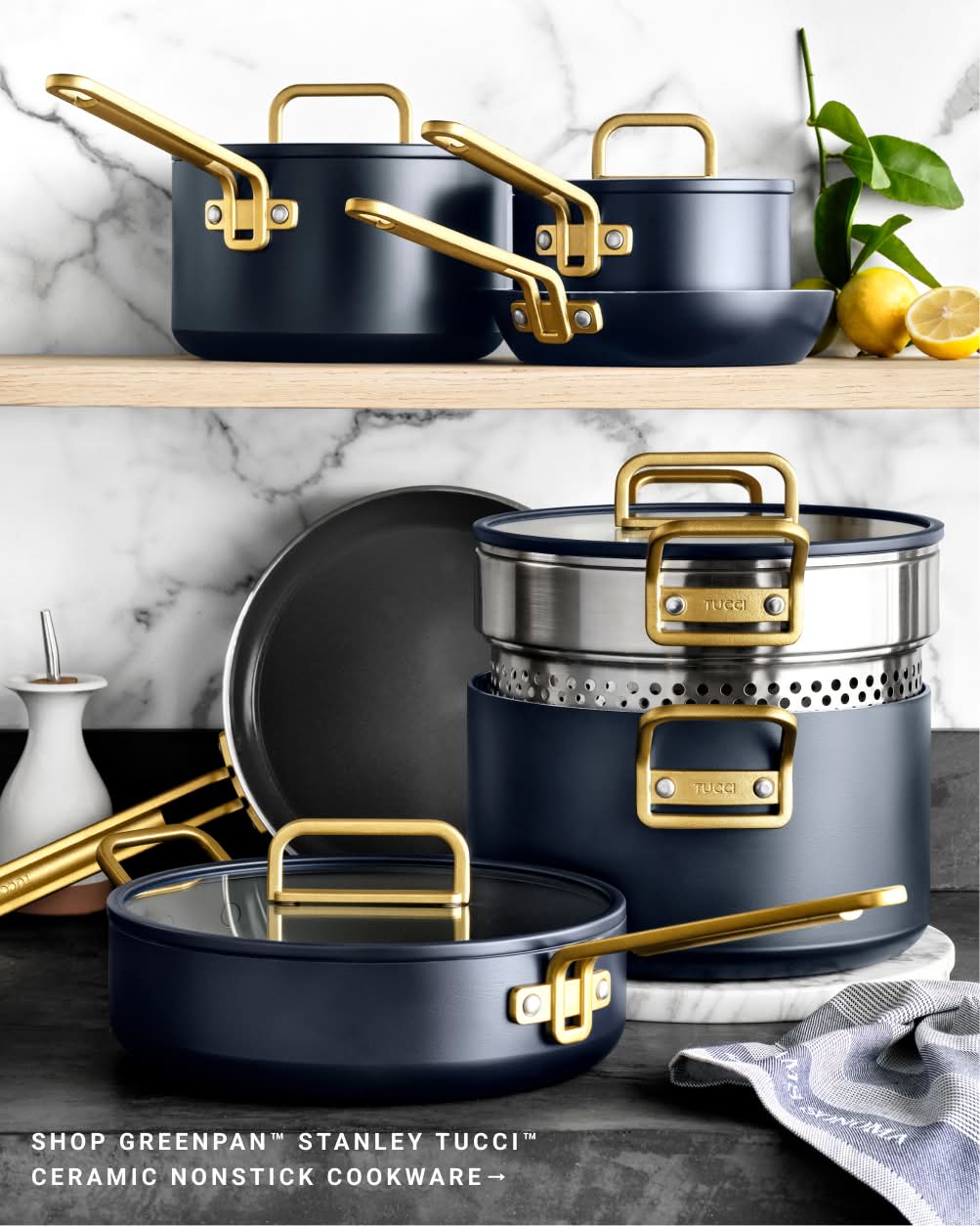 Shop Greenpan™ Stanley Tucci™ Ceramic Nonstick Cookware