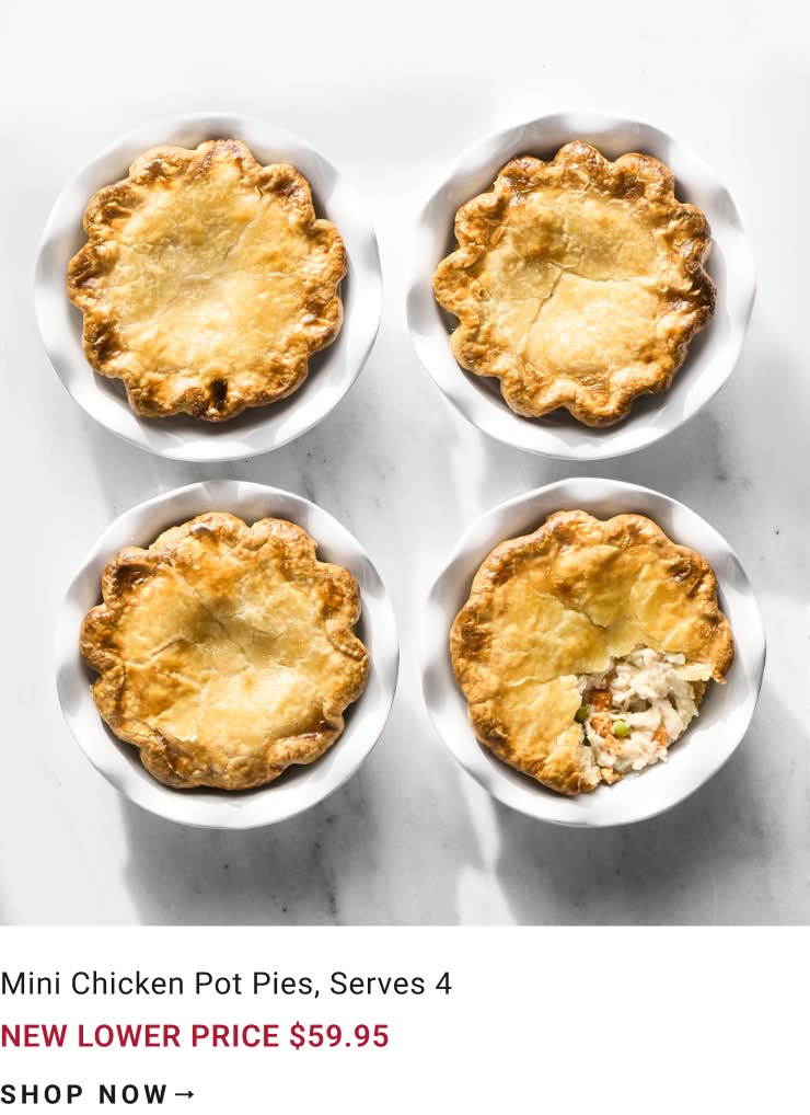 Shop Mini Chicken Pot Pies Shop Mini Chicken Pot Pies