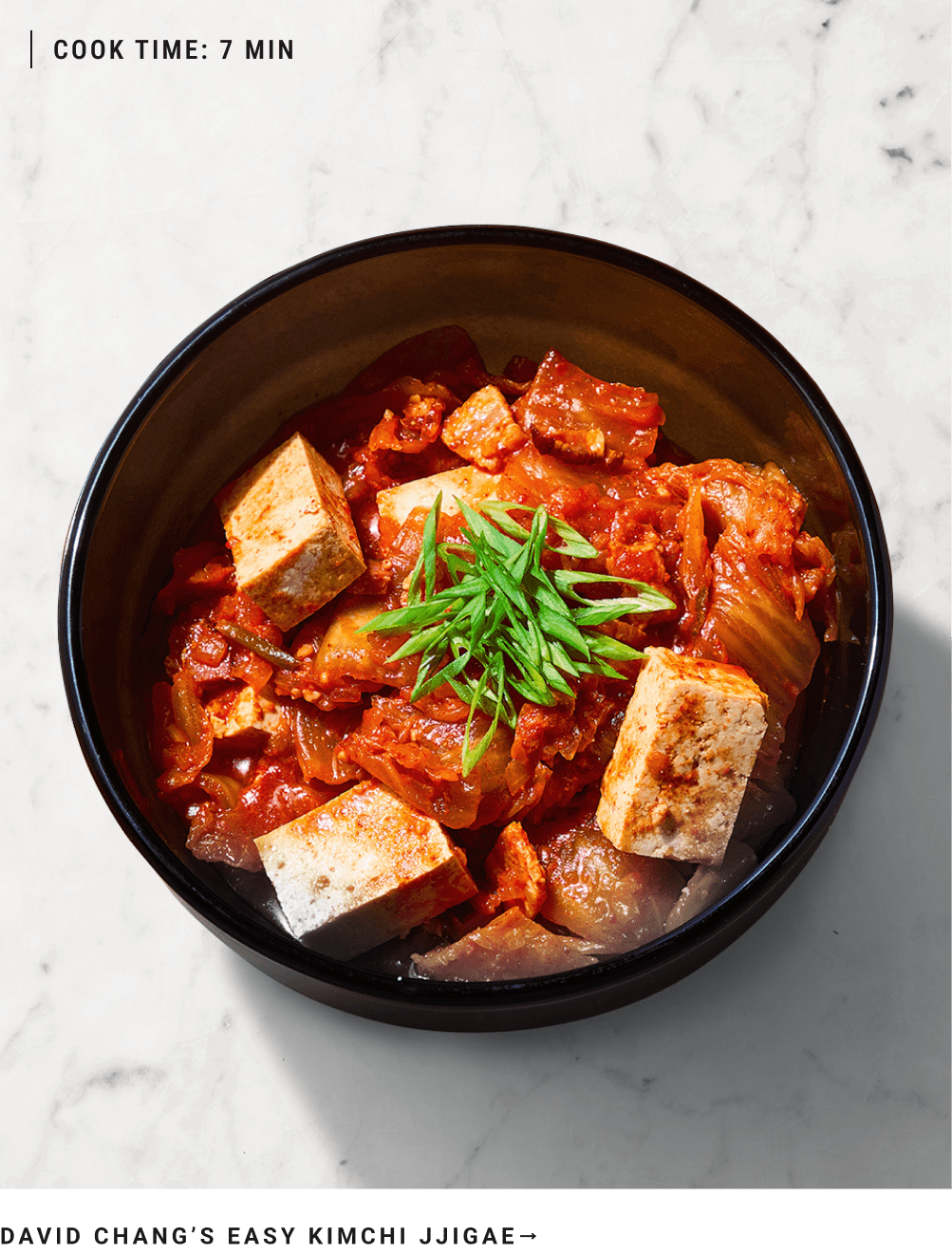 David Chang's Easy Kimchi Jjigae