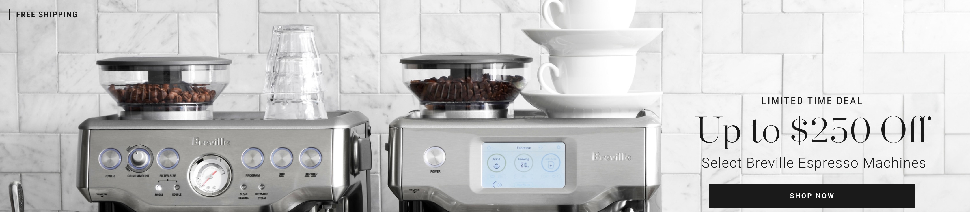 Shop Breville Espresso Machines Shop Breville Espresso Machines