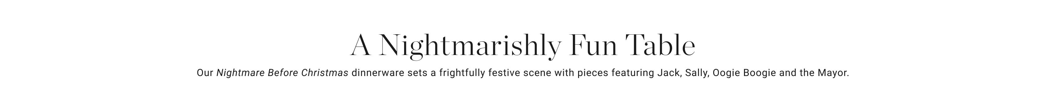 A Nightmarishly Fun Table