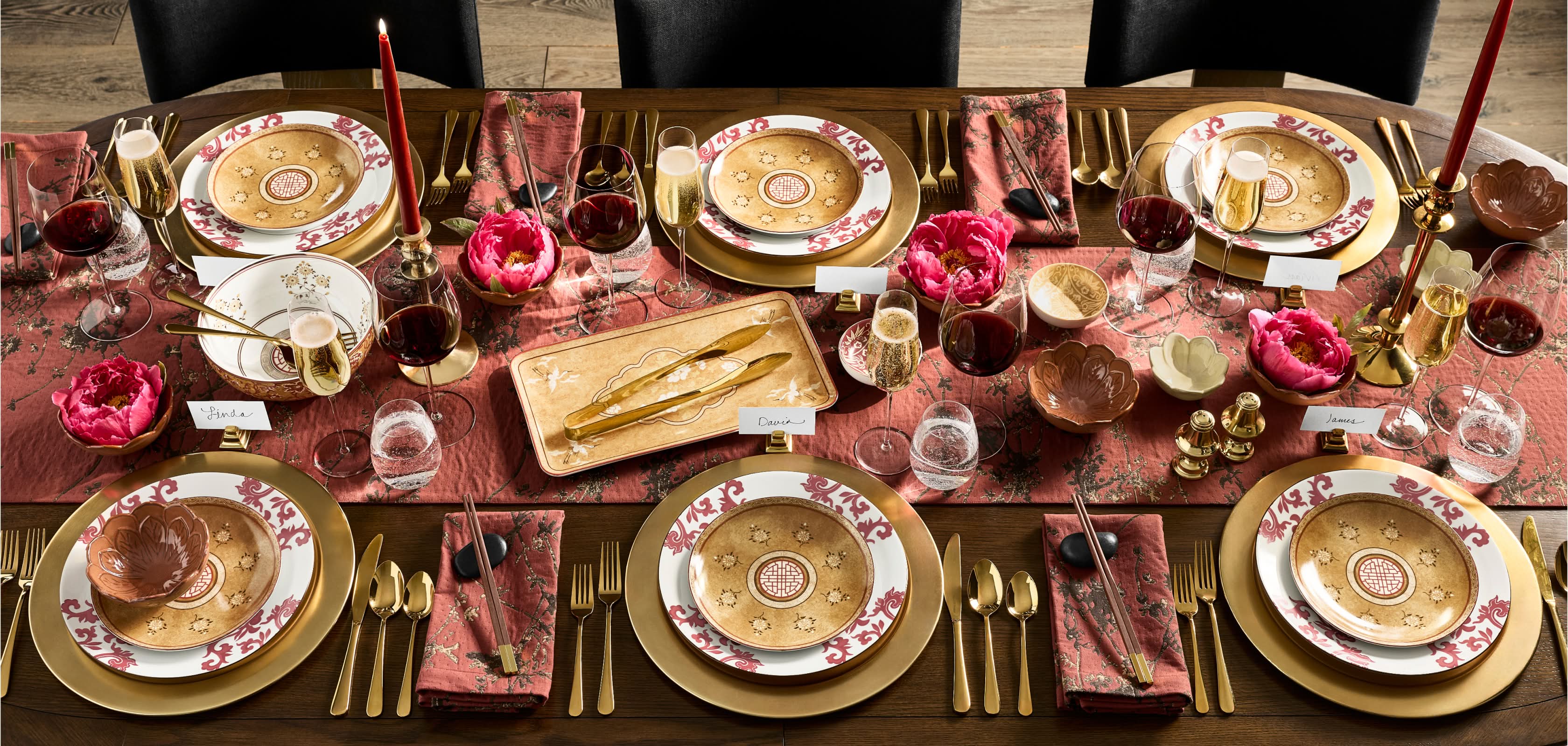 A Golden Lotus Table