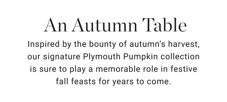 An Autumn Table