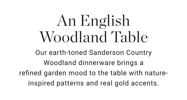 An English Woodland Table