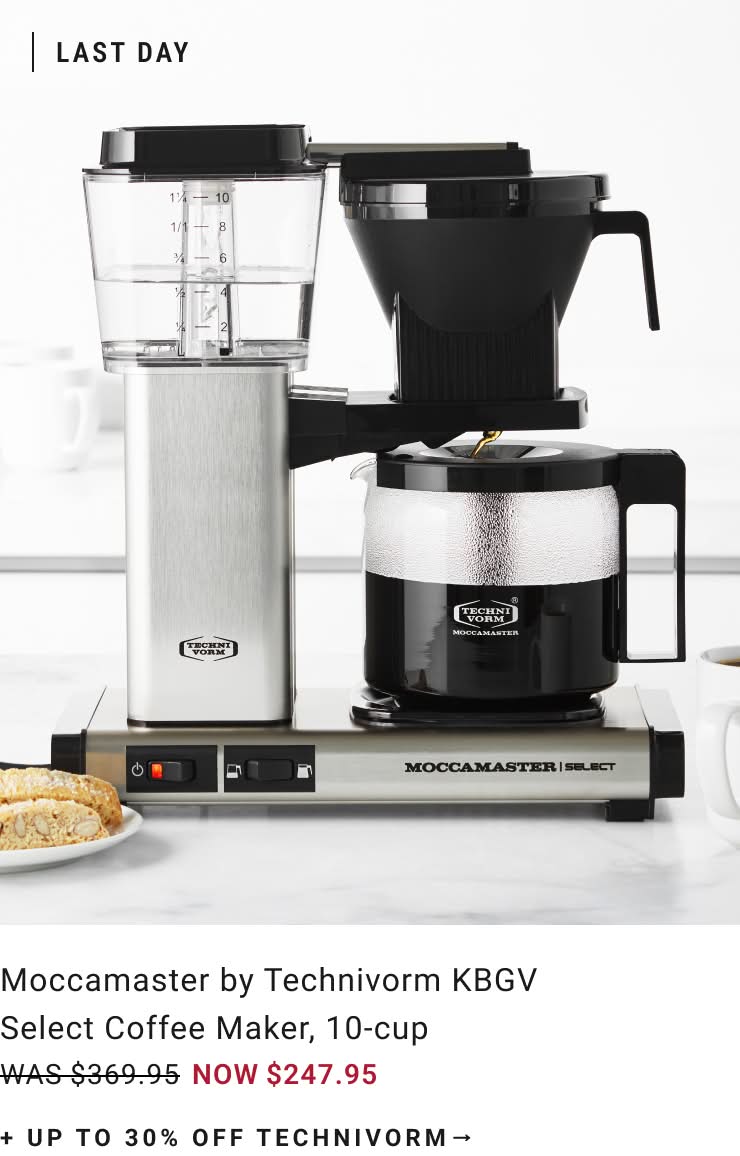 Shop Moccamaster Technivorm