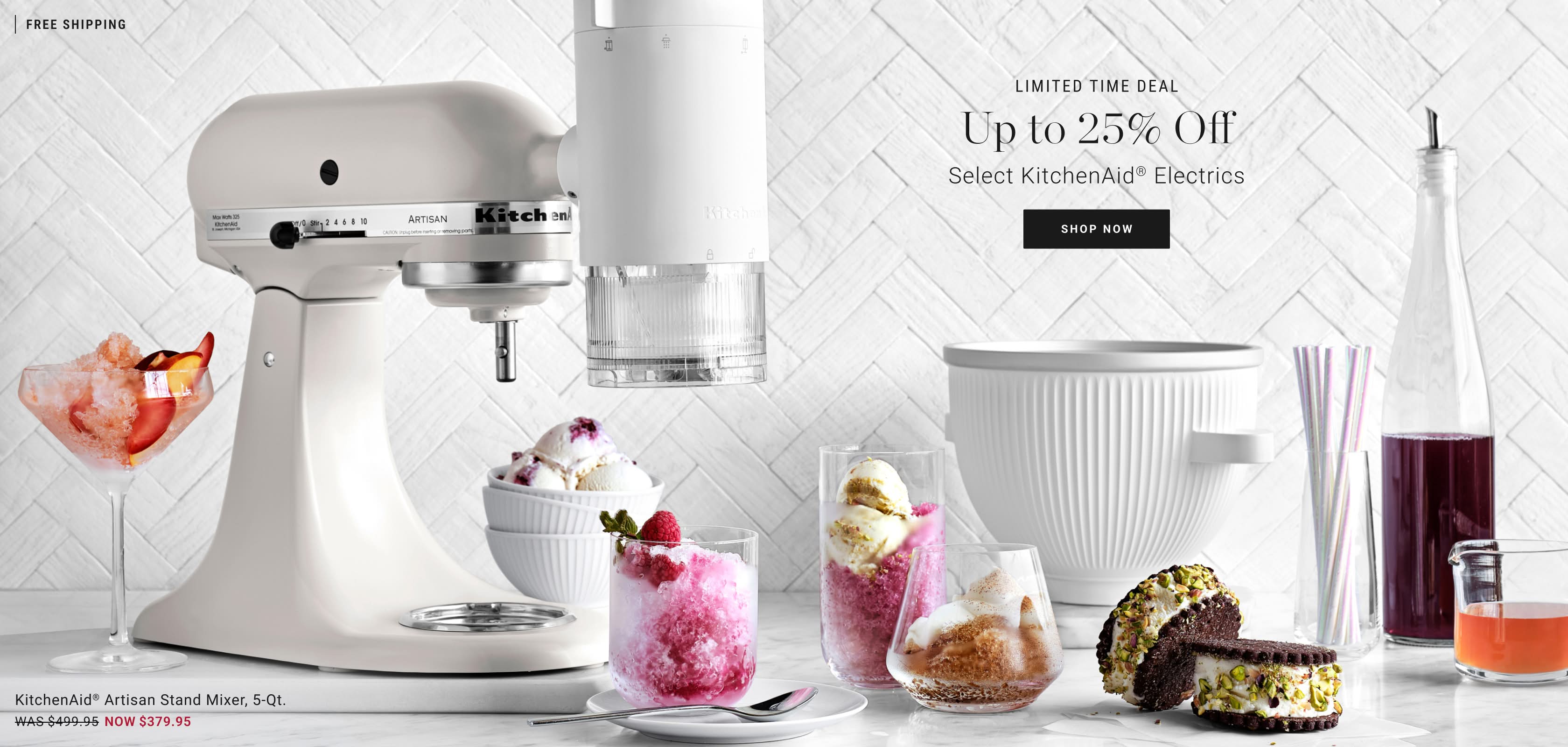 Shop KitchenAid® Electrics Shop KitchenAid® Electrics