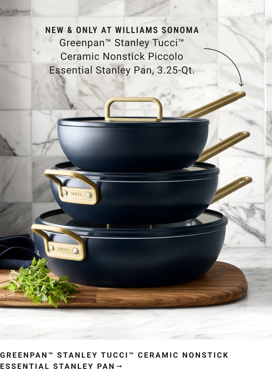 Shop GreenPan™ Stanley Tucci™ Ceramic Nonstick Essential Stanley Pan